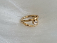 Segmento Titânio Gold Duplo com Zircônia
