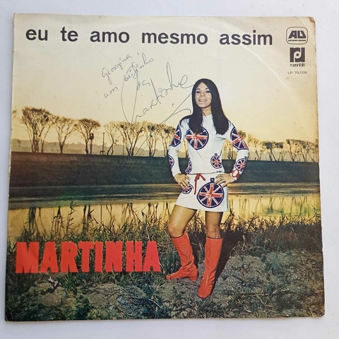 Lp Martinha - Eu te amo mesmo assim (autografado) - comprar online