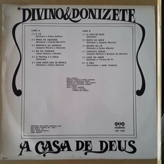 Lp Divino E Donizete - A Casa De Deus Carmona - comprar online