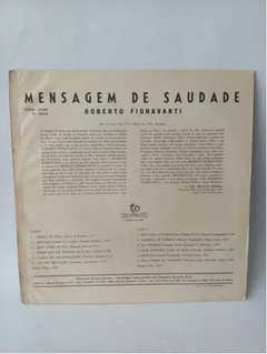 Lp Roberto Fioravanti - Mensagem De Saudade - comprar online