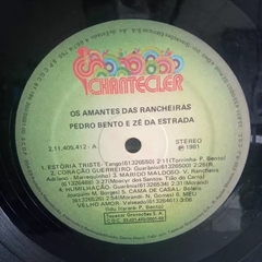 Lp Pedro Bento E Zé Da Estrada - Os Amantes Das Rancheiras na internet
