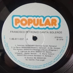 Lp Francisco Petronio - Canta Boleros na internet