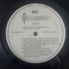 Lp Jayne - Disco 1991 Com Poster Autografado na internet