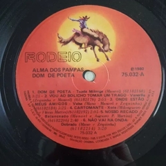 Lp Alma Dos Pampas - Dom De Poeta - Sebo Casa Laranja