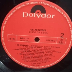 Lp Chico Da Silva - Os Afazeres - Sebo Casa Laranja