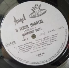Lp Beniamino Gigli - O Tenor Imortal Vol.4 - Sebo Casa Laranja