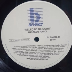 Lp Agnaldo Rayol - Seleção De Ouro - Sebo Casa Laranja