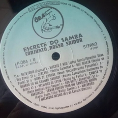 Lp Conjunto Nosso Samba - Escrete Do Samba - Sebo Casa Laranja