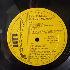 Lp Aucaman - Ballet Folklorico Nacional De Chile Importado - Sebo Casa Laranja