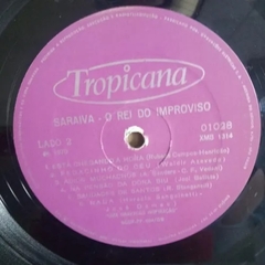 Lp Saraiva O Rei Do Improvisso - (1970) - Sebo Casa Laranja