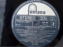 Lp Paco De Lucia - O Melhor De - Disco Duplo - loja online