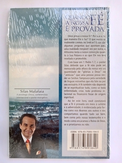 LIVRO QUANDO A NOSSA FÉ É PROVADA - SILAS MALAFAIA - comprar online