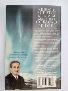 LIVRO ERROS E ACERTOS DO HOMEM SEGUNDO O CORAÇÃO DE DEUS - SILAS MALAFAIA - comprar online