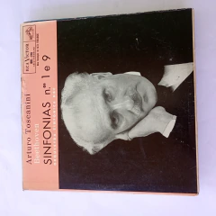 Lp Arturo Toscanini - Beethoven Sinfonias n.1 e 9 (duplo)