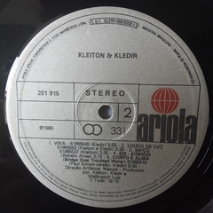 Lp Kleiton E Kledir (1983) - Com Encarte - Sebo Casa Laranja