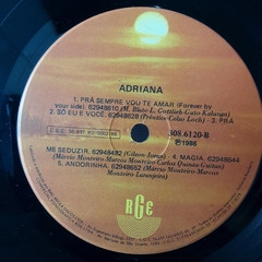 LP Adriana - Y love you baby (1986) - D2 - Sebo Casa Laranja