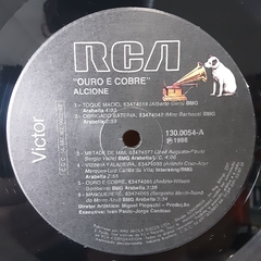 LP Alcione - Ouro e cobre - Sebo Casa Laranja