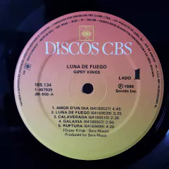 LP Gipsy Kings - Luna de Fuego (1989) na internet
