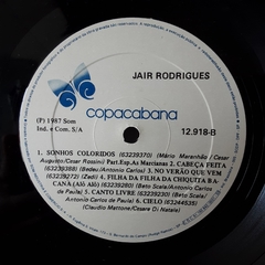 Lp Jair Rodrigues (1987) - Sebo Casa Laranja