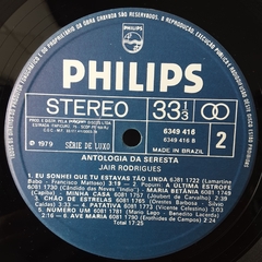 LP Jair Rodrigues - Antologia da Seresta (1979) - loja online