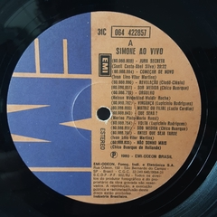 LP Simone - Show gravado no Canecão em 30-12-79 - Ao Vivo - Disco 3 - Sebo Casa Laranja