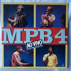 LP MPB4 - Ao Vivo - Do Show "Amigo é pra essas coisas" (1989) - Com encarte