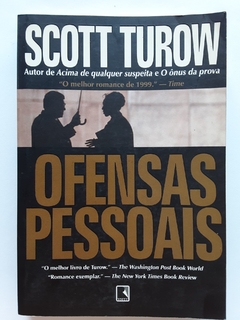 LIVRO OFENSAS PESSOAIS - SCOTT TUROW