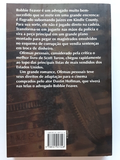 LIVRO OFENSAS PESSOAIS - SCOTT TUROW - comprar online