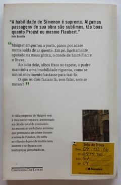 LIVRO O CASO SAINT-FIACRE - GEORGES SIMENON - comprar online