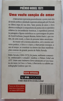 LIVRO A BARCAROLA - PABLO NERUDA - comprar online