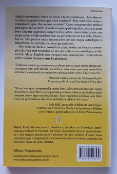 LIVRO COMO ESCUTAR UM GEMINIANO - MARY ENGLISH - comprar online