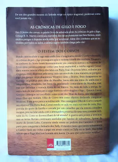 LIVRO O FESTIM DOS CORVOS LIVRO QUATRO AS CRÔNICAS DE GELO E FOGO - GEORGE R. R. MARTIN - comprar online