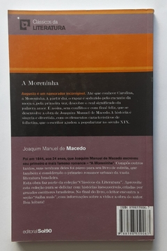 LIVRO A MORENINHA - JOAQUIM MANUEL DE MACHADO - comprar online