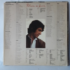 Lp Fagner Palavras De Amor - Com Encarte (1983) - Disco 2 - Sebo Casa Laranja