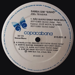 LP JOEL TEIXEIRA - SAMBA SIM "SINHÔ" (1990) na internet