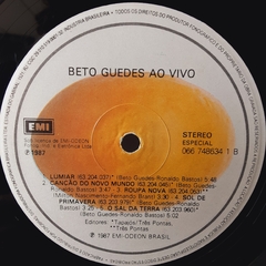 LP Beto Guedes - Ao Vivo (1987) na internet