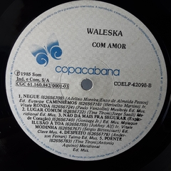 LP WALESKA - Com amor (1985) na internet