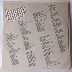 LP AGEPÊ (1987) - COM ENCARTE - Sebo Casa Laranja