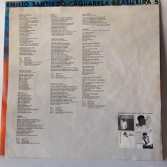 Lp Emilio Santiago - Aquarela Brasileira 5 (1992) - COM ENCARTE na internet