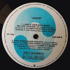 LP AGEPÊ (1986) - Sebo Casa Laranja