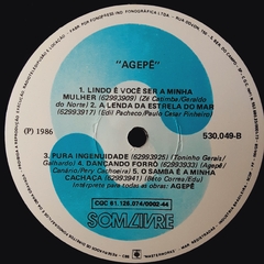 LP AGEPÊ (1986) [D2] - Sebo Casa Laranja