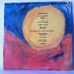 Lp Emilio Santiago - Aquarela Brasileira 5 (1992) - COM ENCARTE [D2] - comprar online