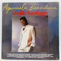 Lp Emilio Santiago - Aquarela Brasileira (1988)