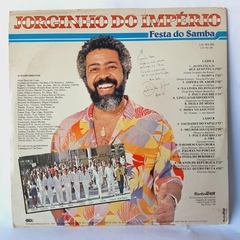 LP JORGINHO DO IMPÉRIO - FESTA DO SAMBA (1985) - COM ENCARTE - comprar online