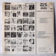 LP CONJUNTO "EXPLOSÃO DO SAMBA" - BRASIL BOM DE SAMBA VOL.2 - comprar online