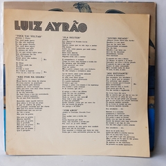 LP LUIZ AYRÃO (1977) - COM ENCARTE - Sebo Casa Laranja