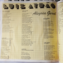 LP LUIZ AYRÃO - ALEGRIA GERAL (1984) na internet