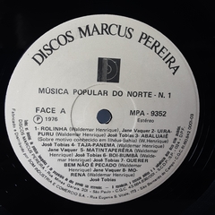 LP MÚSICA POPULAR DO NORTE - DISCO 1 (1976) - GRAVADORA MARCUS PEREIRA - loja online