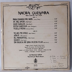 LP NACHA GUEVARA - PARA CUANDO ME VAYA (1979) - comprar online