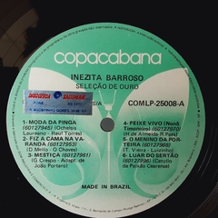 LP INEZITA BARROSO - SELEÇÃO DE OURO (1977) - Sebo Casa Laranja